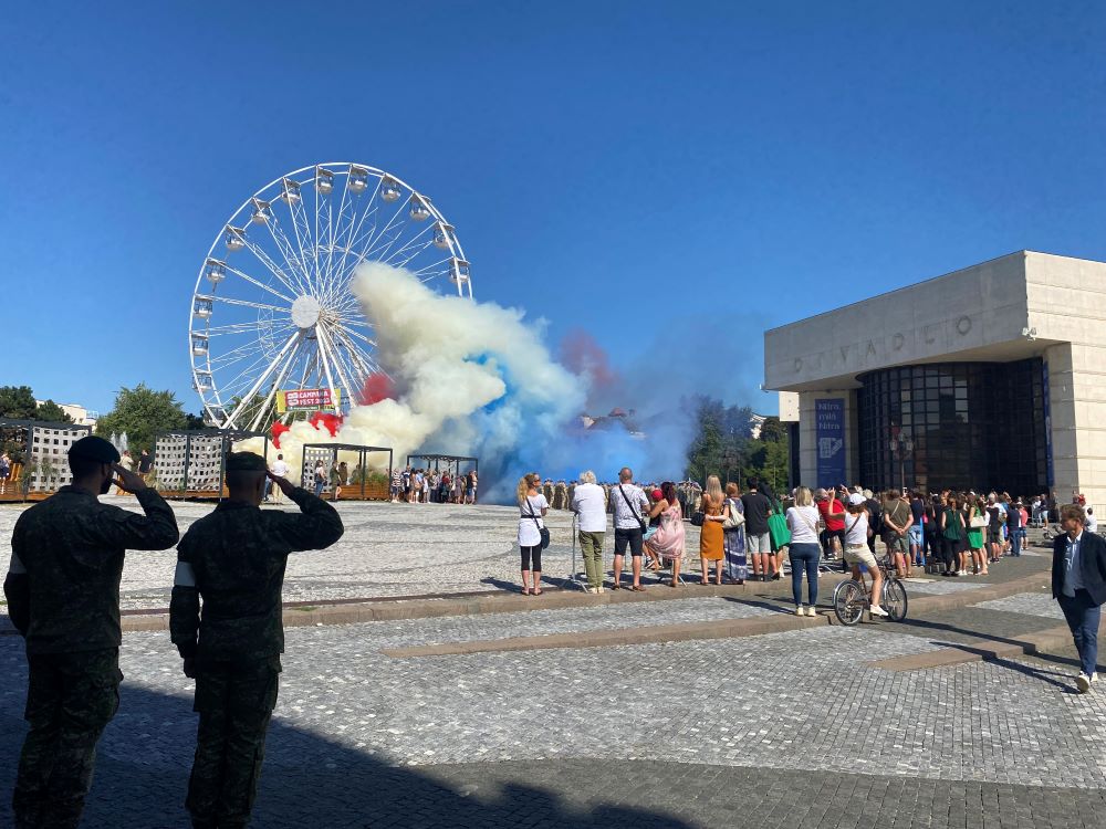 Slávnostný nástup v Nitre